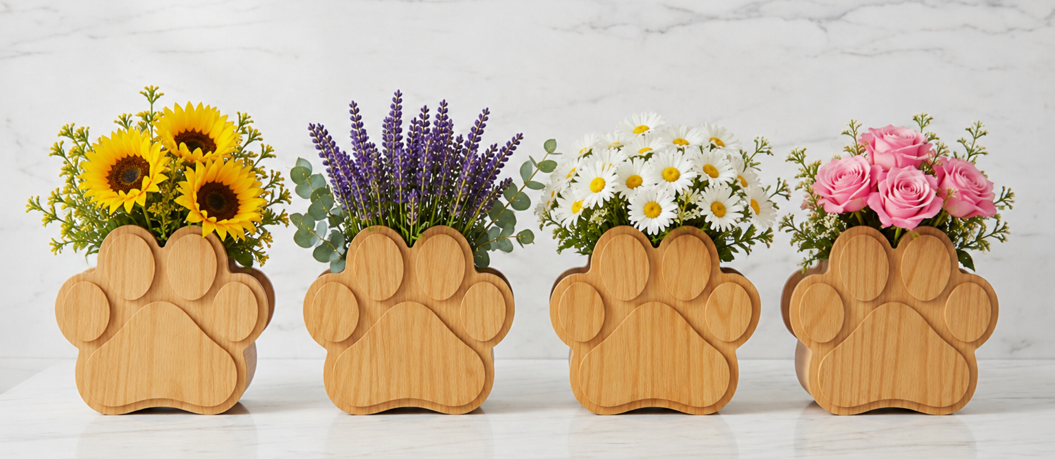 10 Beautiful Flowers That Look Perfect in a Paw-Shaped Planter